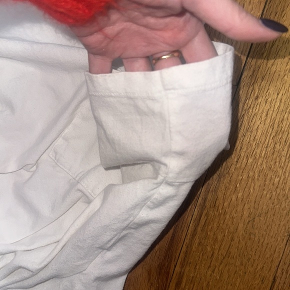 T by Alexander Wang white knotted detail tshirt - size XS - Picture 6 of 7